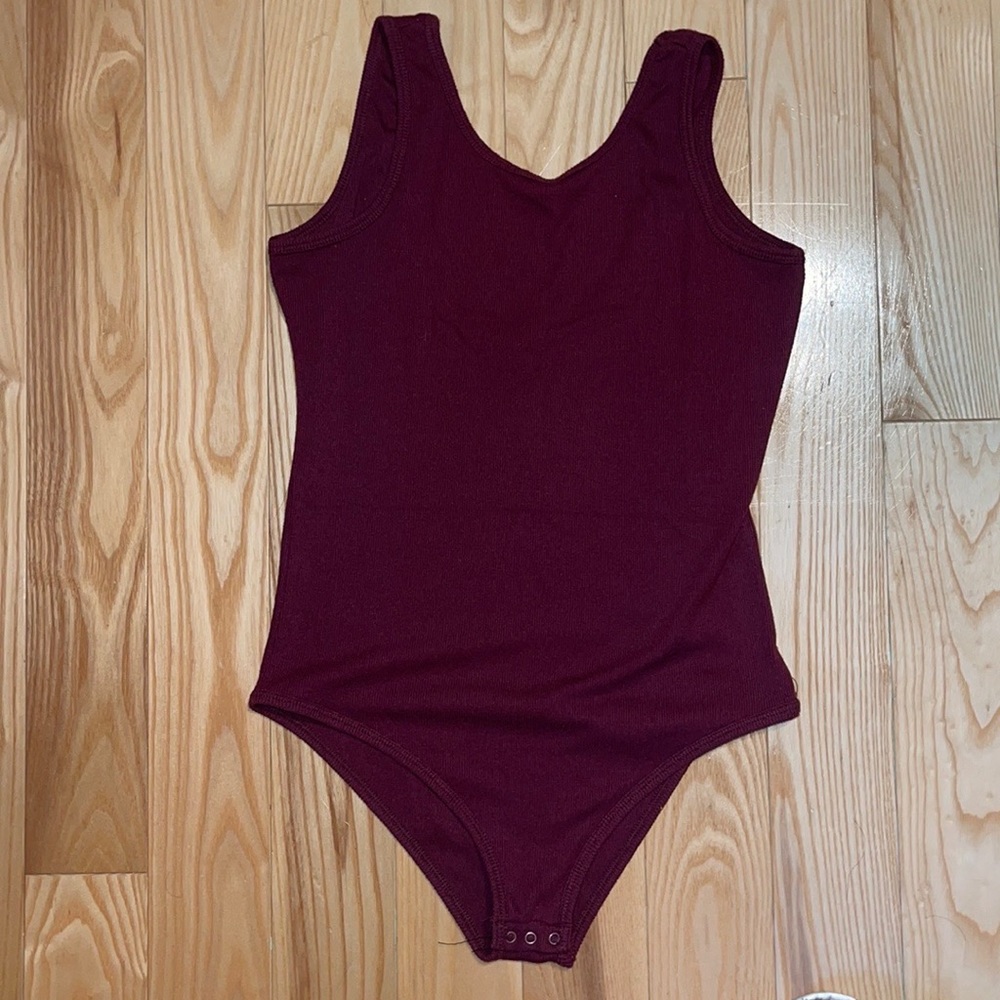 Maroon Bodysuit